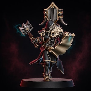 Stormpride Pride Caller | 16k Resin Miniatures | 28mm 32mm Tabletop Wargaming | Unpainted 画像 1