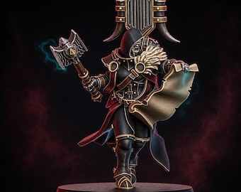 Stormpride Pride Caller | 16k Resin-Miniaturen | 28 mm/32 mm Tabletop-Wargaming | Unbemalt
