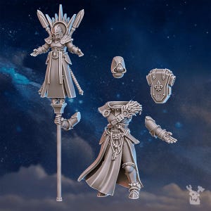 Stormpride Relict | 16k Resin Miniatures | 28mm 32mm Tabletop Wargaming | Unpainted image 8