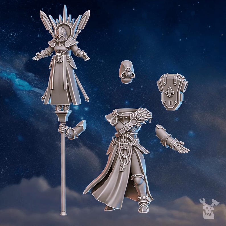 Stormpride Relict | 16k Resin Miniatures | 28mm 32mm Tabletop Wargaming | Unpainted image 8