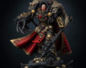 Chaos Prime The Master Of Heresy | 16k Resin Miniatures | 28mm 32mm Tabletop Wargaming | Unpainted