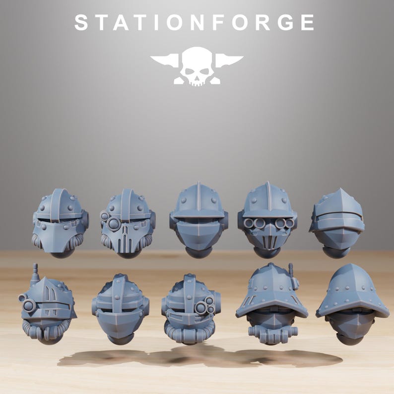 Frontliners Infantry | Station Forge 16k Resin Miniatures | 28mm 32mm Tabletop Wargaming | Unpainted image 9