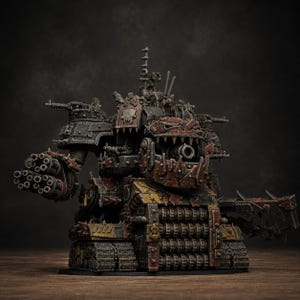Orks Orkaz Gognauts | Station Forge 16k Resin Miniatures | 28mm 32mm Tabletop Wargaming | Unpainted image 1