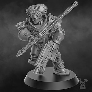 Caelus | 16k Resin Miniatures | 28mm 32mm Tabletop Wargaming | Unpainted image 4
