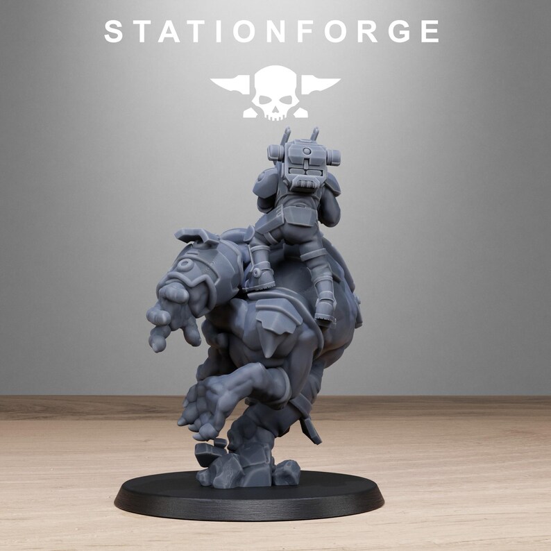 Tarion Beasts | Station Forge 16k Resin Miniatures | 28mm 32mm Tabletop Wargaming | Unpainted image 5