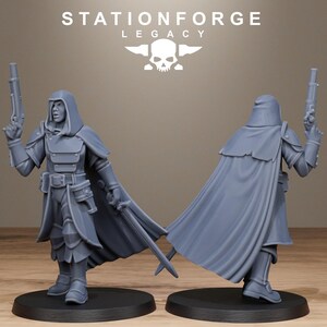 Legacy Thorncrest Trackers | Figurines en résine Station Forge 16k | 28 mm et 32 mm | Jeux de figurines | Non peintes image 4