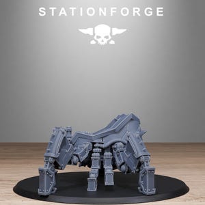 Scavenger Lectern Walker | Station Forge 16k Resin Miniatures | 28mm 32mm Tabletop Wargaming | Unpainted image 6