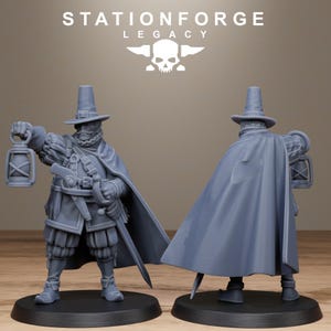 Legacy Thorncrest Witch Hunters | Station Forge 16k Resin Miniatures | 28mm 32mm Tabletop Wargaming | Unpainted 画像 8
