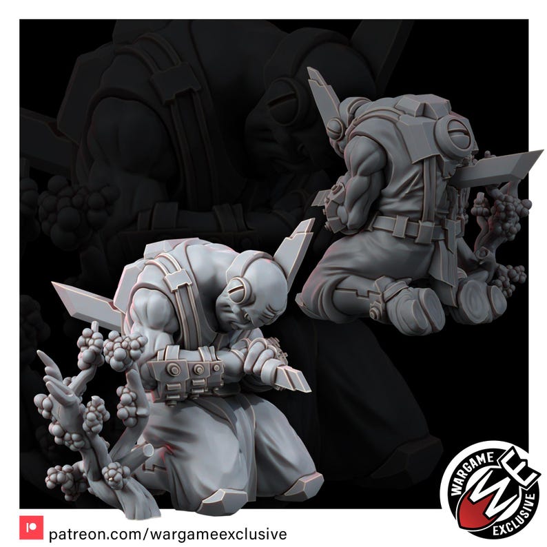 Coalition Casualties | 16k Resin Miniatures | 28mm 32mm Tabletop Wargaming | Unpainted image 4