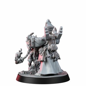 Space Knights Inquisitor Redemptor | Miniatury z żywicy 16k | 28 mm 32 mm Gry bitewne | Niepomalowane zdjęcie 6