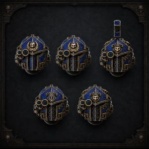 Legio Prima Victrix Heads – 16K Resin Conversion Bits (Set of 5) image 1