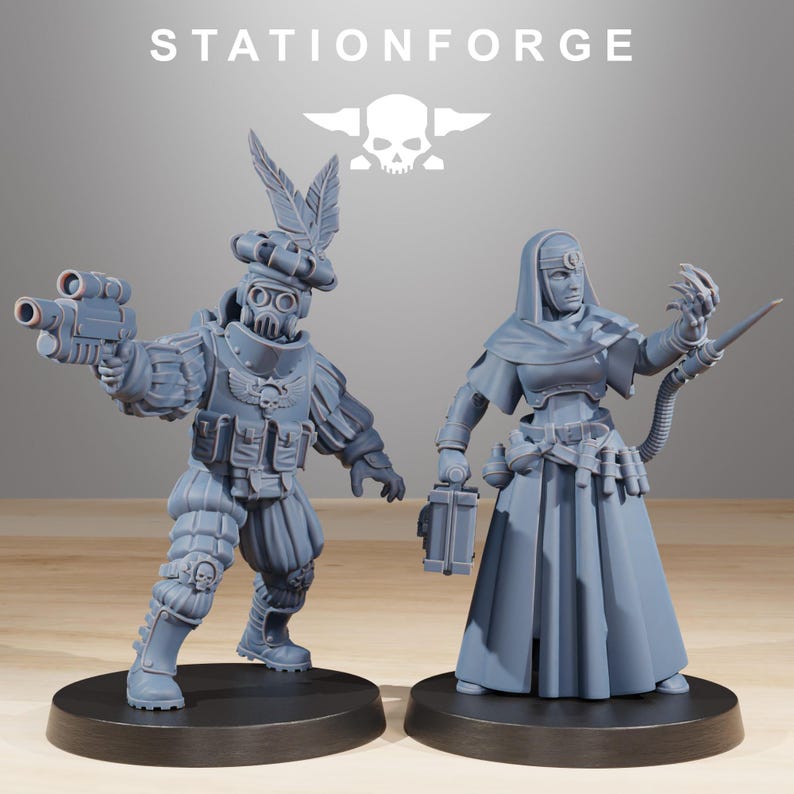 Royalguard Starfly | Station Forge 16k Resin Miniatures | 28mm 32mm Tabletop Wargaming | Unpainted image 8