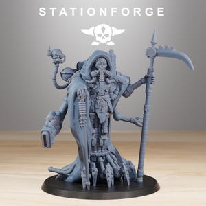 Líderes carroñeros / Station Forge 16k Miniaturas de resina / 28 mm 32 mm Juegos de guerra de mesa / Sin pintar imagen 5