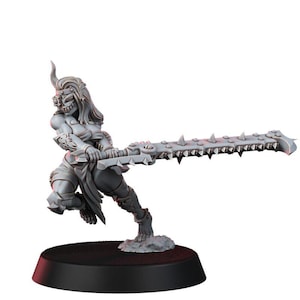 Sisters of Heresy Repentium Squad T2 | 16k Resin Miniatures | 28 mm 32 mm Tabletop Wargaming | Unbemalt Bild 9