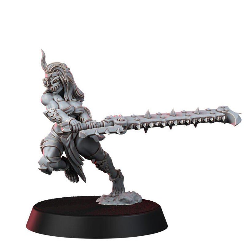 Sisters of Heresy Repentium Squad T2 | 16k Resin Miniatures | 28 mm 32 mm Tabletop Wargaming | Unbemalt Bild 9