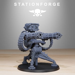Orks Orkaz Team Fighters | Station Forge 16k Resin Miniatures | 28mm 32mm Tabletop Wargaming | Unpainted image 4