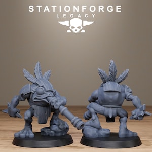 Legacy Bobkin Gobs | Station Forge 16k Resin Miniatures | 28mm 32mm Tabletop Wargaming | Unpainted image 8
