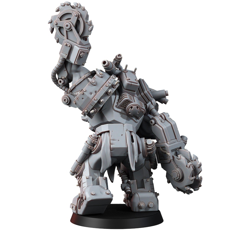 Ork Mega Armoured Bulorks | 16k Resin Miniatures | 28mm 32mm Tabletop Wargaming | Unpainted image 7