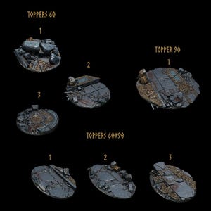 プライマルハウンズ - トッパー - 16kレジン - GreyTide Studio - オオカミ / スペースウォリアーズ / パーツ / テーブルトップ / ウォーゲーム / グリムダーク 画像 2