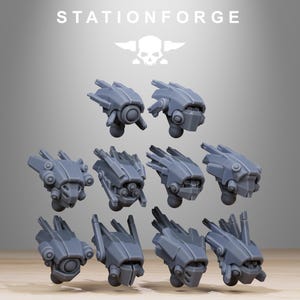 Tarion Elder Mech Mk1 Builder Kit | Station Forge 16K Resin Miniature (28mm/32mm) image 7