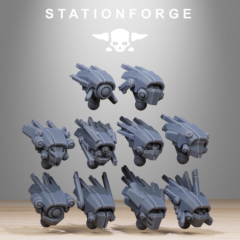 Tarion Elder Mech Mk1 Builder Kit | Station Forge 16K Resin Miniature (28mm/32mm) image 7