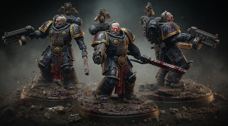 Space Knights Nomad | 16k Resin Miniatures | 28mm 32mm Tabletop Wargaming | Unpainted image 1