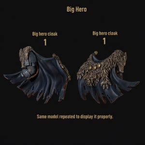 Primal Hounds - Big Armor Hero Pack - 16k Resin - GreyTide Studio - Wolves / Space Warriors / Bitz / Tabletop / Wargaming / Grimdark 画像 3