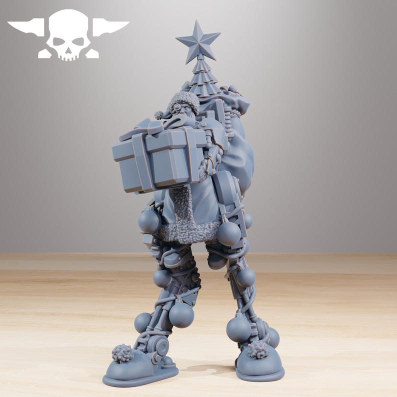 Scavenger Festive Wayfarer | Station Forge 16k Resin Miniatures | 28mm 32mm Tabletop Wargaming | Unpainted image 2