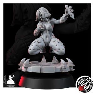 Sisters In Heresy Start Of The Curse | 16k Resin Miniatures | 28mm 32mm Tabletop Wargaming | Unpainted image 4