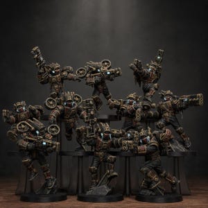 Tarion Skyguards | Station Forge 16k Resin Miniatures | 28mm 32mm Tabletop Wargaming | Unpainted 画像 1