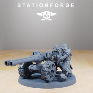 Grimguard Decimators | Miniaturas de resina Station Forge 16k | Jogos de mesa de 28 mm e 32 mm | Sem pintura imagem 7