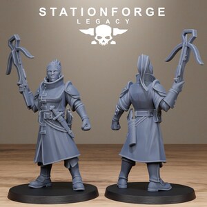 Legacy Thorncrest Trackers | Figurines en résine Station Forge 16k | 28 mm et 32 mm | Jeux de figurines | Non peintes image 10