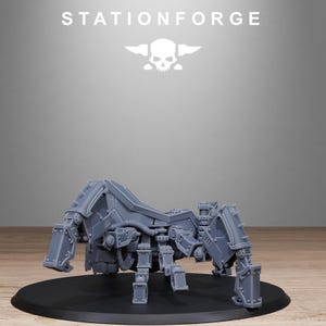 Scavenger Lectern Walker | Station Forge 16k Resin Miniatures | 28mm 32mm Tabletop Wargaming | Unpainted image 5