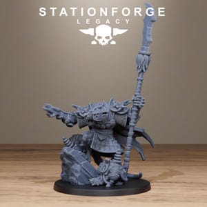 Legacy Rotfang Master / Station Forge Miniature in resina 16k / 28 mm 32 mm Wargaming da tavolo / Non dipinte immagine 9