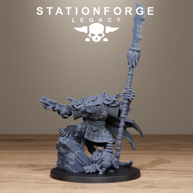 Legacy Rotfang Master / Station Forge Miniature in resina 16k / 28 mm 32 mm Wargaming da tavolo / Non dipinte immagine 9