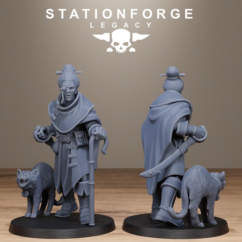 Legacy Thorncrest Trackers | Figurines en résine Station Forge 16k | 28 mm et 32 mm | Jeux de figurines | Non peintes image 2