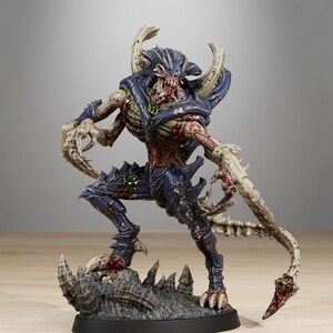 Xenarid Void Stalker | Station Forge 16k Resin Miniatures | 28mm 32mm Tabletop Wargaming | Unpainted 画像 8