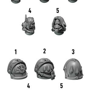 Señores Carmesí - Táctico - Resina 16k - GreyTide Studio - Sangre / Guerreros Espaciales / Piezas / Juegos de Mesa / Wargaming / Grimdark imagen 4