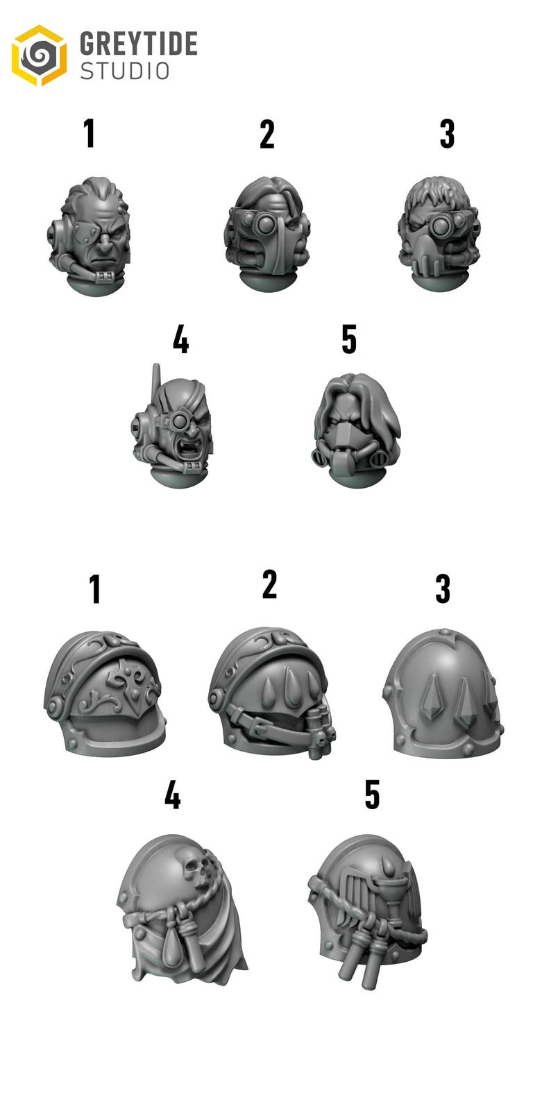 Señores Carmesí - Táctico - Resina 16k - GreyTide Studio - Sangre / Guerreros Espaciales / Piezas / Juegos de Mesa / Wargaming / Grimdark imagen 4
