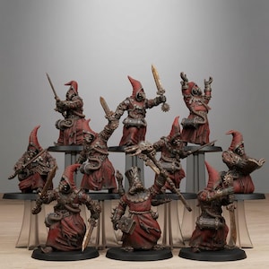 Místicos Carroñeros / Station Forge 16k Miniaturas de Resina / 28 mm 32 mm Juegos de Guerra de Mesa / Sin Pintar imagen 1
