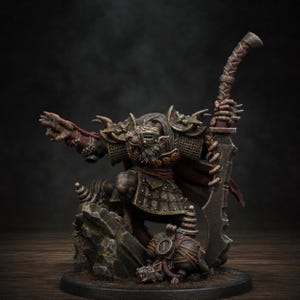 Legacy Rotfang Master / Station Forge Miniature in resina 16k / 28 mm 32 mm Wargaming da tavolo / Non dipinte immagine 1