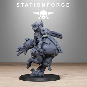 Tarion Beasts | Station Forge 16k Resin Miniatures | 28mm 32mm Tabletop Wargaming | Unpainted image 6