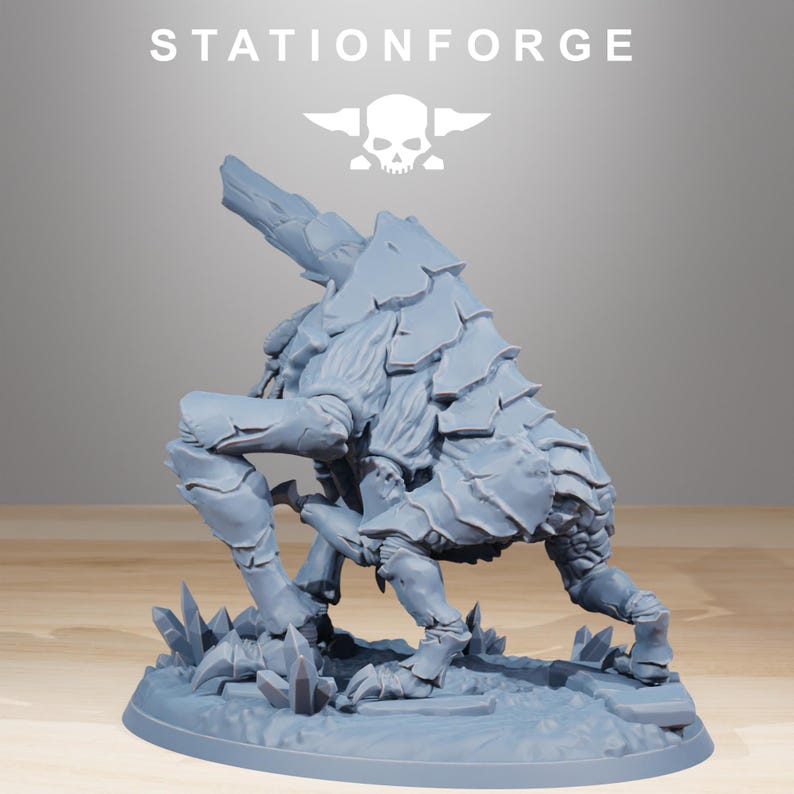 Xenarid Fluxus | Station Forge 16k Resin Miniatures | 28mm 32mm Tabletop Wargaming | Unpainted image 7