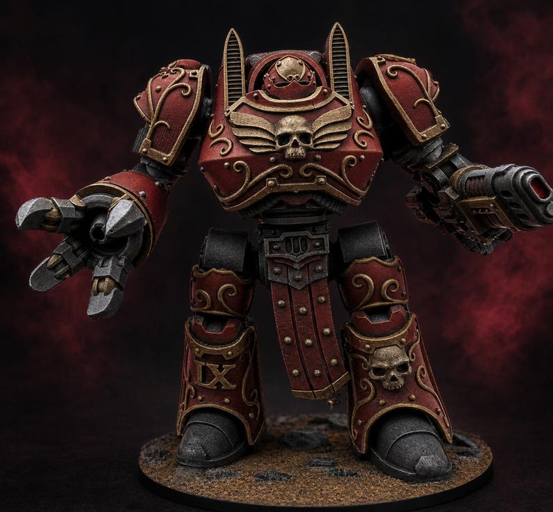 Crimson Wings Ancient Walker | 16k Resin Miniatures | 28mm 32mm Tabletop Wargaming | Unpainted image 1