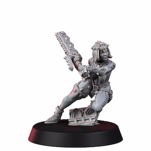 Sisters In Heresy Repentium Squad | 16k Resin Miniatures | 28mm 32mm Tabletop Wargaming | Unpainted image 9