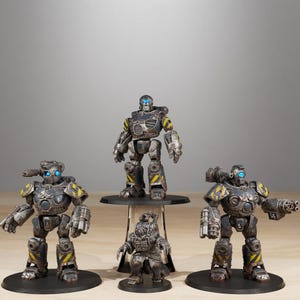 Scavenger Droitex MK3 / Station Forge Miniature in resina 16k / 28 mm 32 mm Wargaming da tavolo / Non dipinte immagine 1