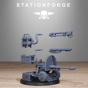 Grimguard Battle Weapons 2 | Station Forge 16k Resin Miniatures | 28mm 32mm Tabletop Wargaming | Unpainted image 7
