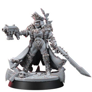 Miniatuur van Chaos Renegades | 16K harsfiguur voor oorlogsspellen (schaal 28 mm/32 mm) afbeelding 7