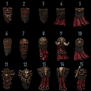 Primal Hounds - Loincloths #2 - 16k Resin - GreyTide Studio - Wolves / Space Warriors / Bitz / Tabletop / Wargaming / Grimdark image 2