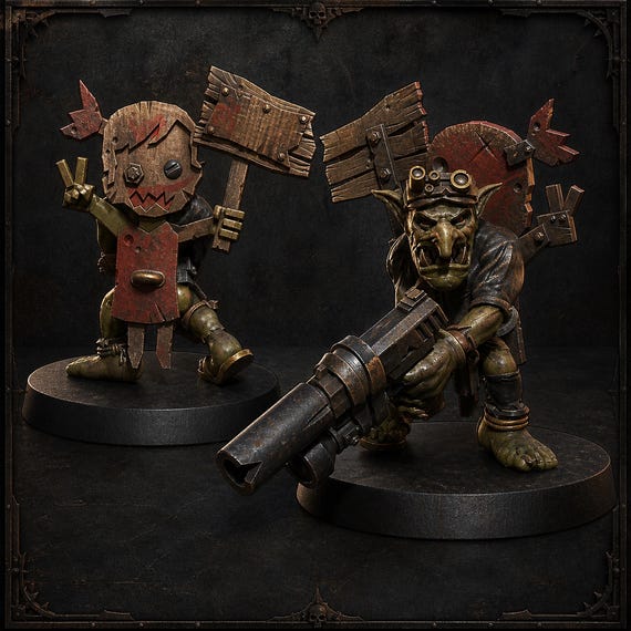 Sneaky Boy Decoy - Orc Character